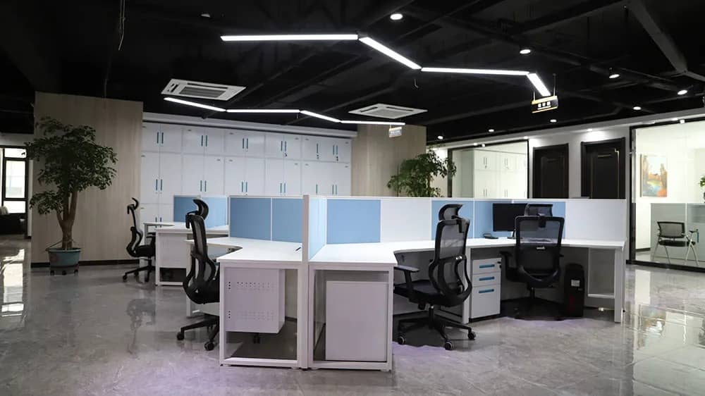 Zone de bureau du personnel d'Igoldencnc