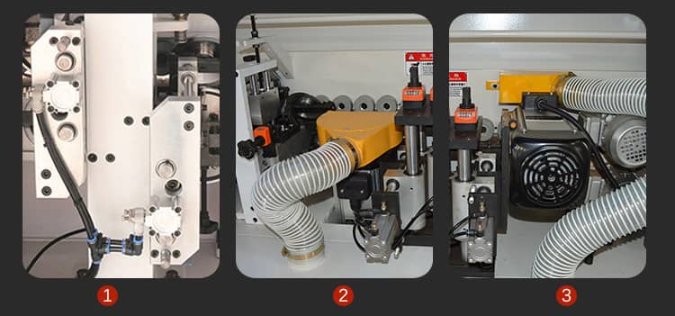 Machine &agrave; bandes de bord du contreplaqu&eacute;