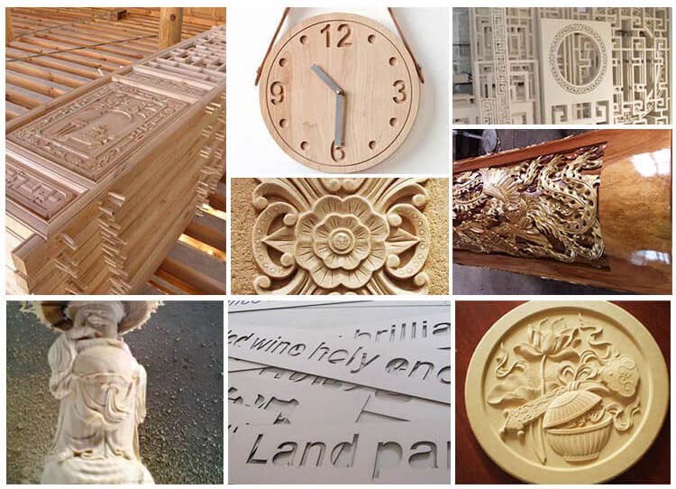 Machine &agrave; gravure de routeur CNC &agrave; quatre traite du bois