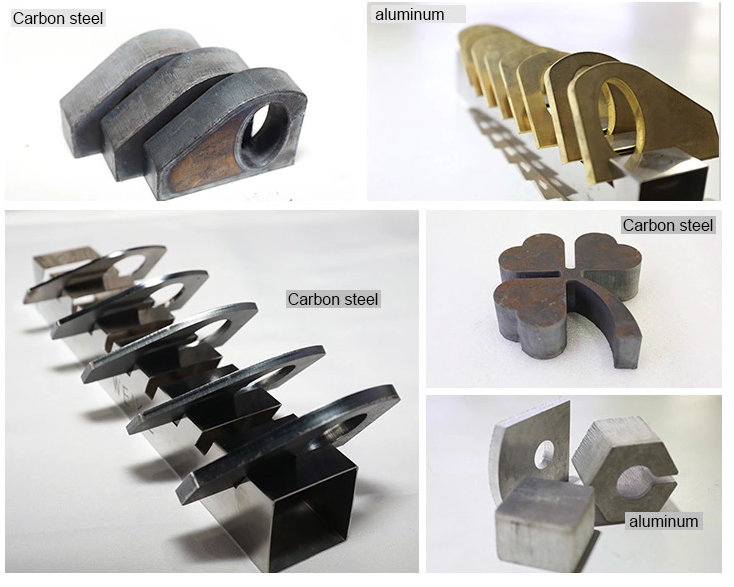 &Eacute;chantillons de traitement de la machine &agrave; d&eacute;coupe de plasma
