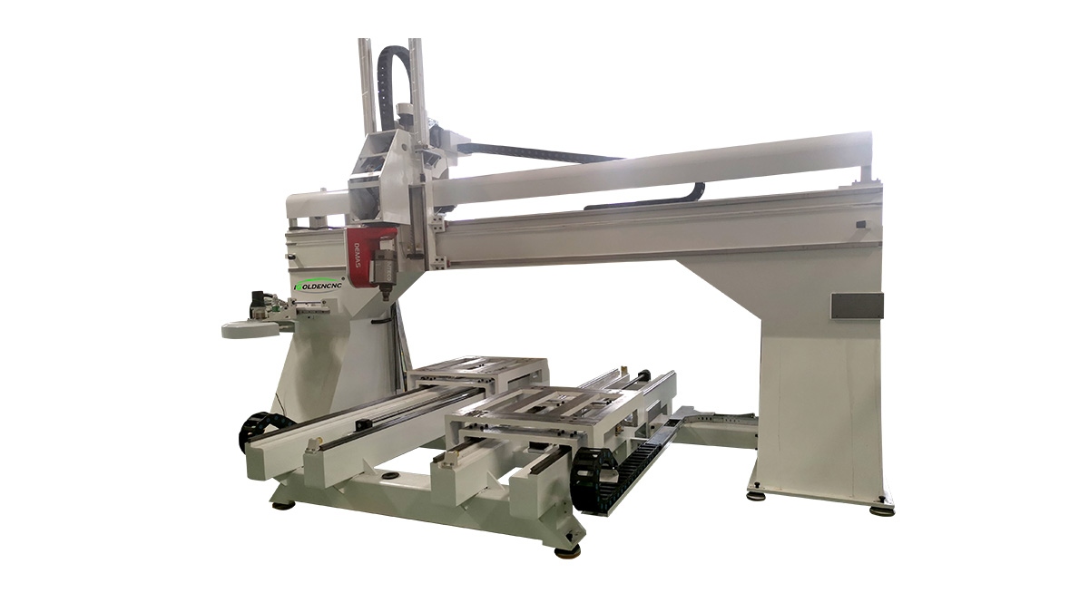IGW-5AM-3012 Tableau en mouvement 5 axe CNC Routeur