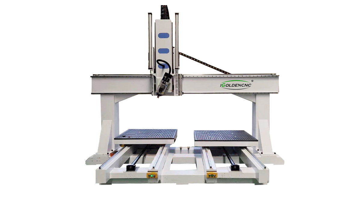 Double Table 4 Axe ATC Routeur CNC