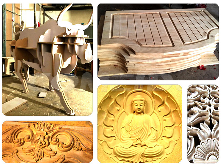 Machine de routeur ATC CNC &agrave; 5 axes