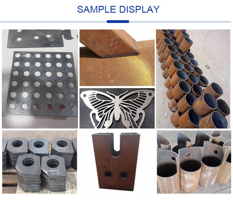 Machine de d&eacute;coupe de tube de coupe de tube plasma CNC