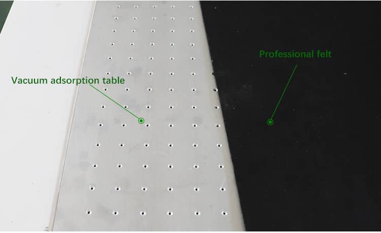 Plate-forme en aluminium en nid d'abeille + feutre de haute qualit&eacute;