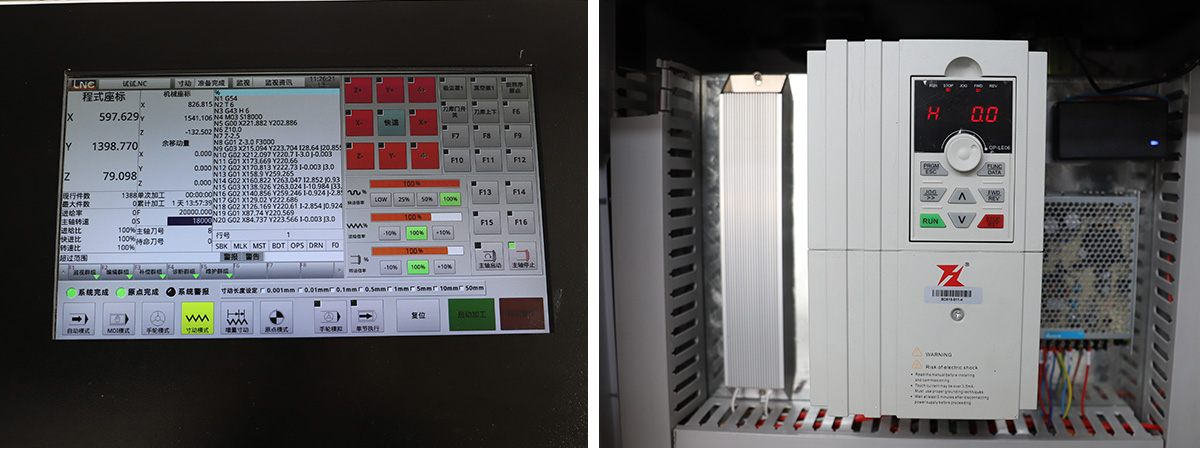 Syst&egrave;me de contr&ocirc;le LNC