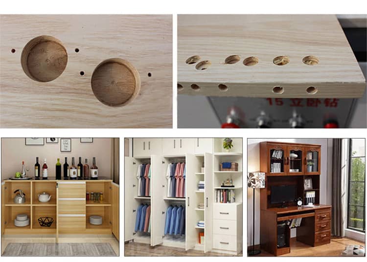 Foret de charni&egrave;re de porte d'armoire