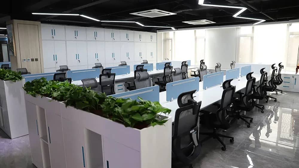 Zone de bureau du personnel d'Igoldencnc