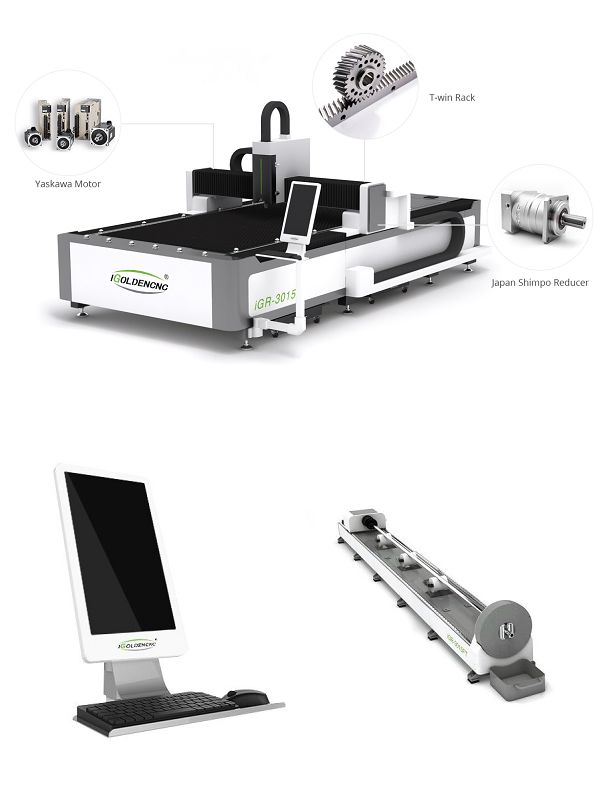Machine de coupe laser &agrave; fibre haute puissance
