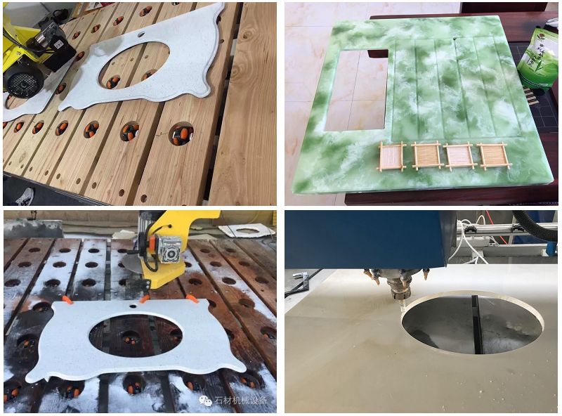  Routeur CNC de gravure en pierre