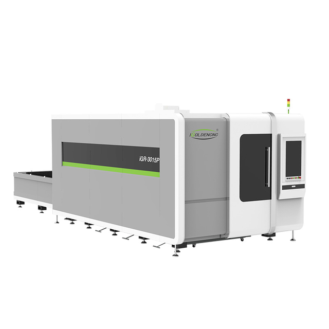 Machine de coupe en tôle CNC en fibre 1500W