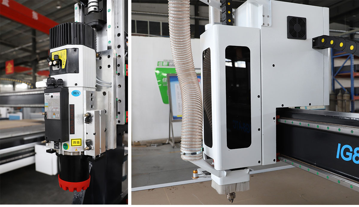 Changement d'outil d'outil &agrave; refroidissement par air HQD 9KW