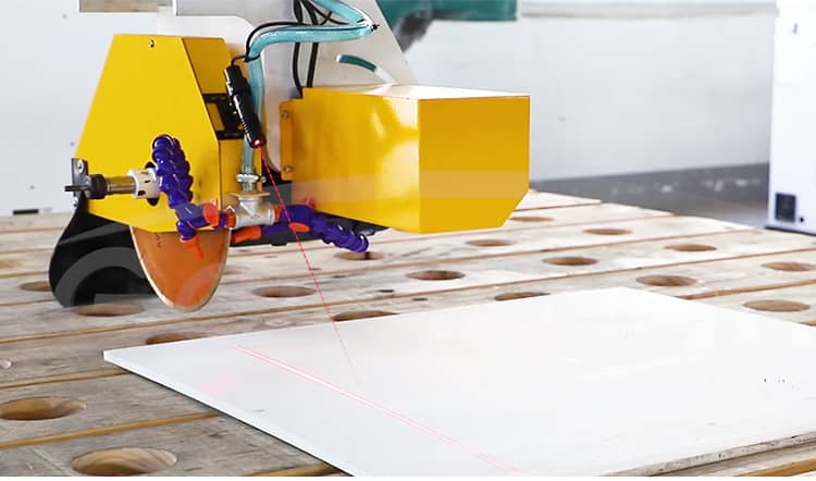 scie &agrave; pont pour granit