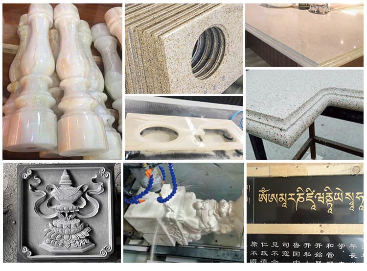 Routeur de pierre ATC CNC