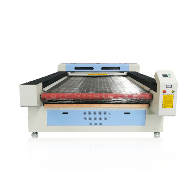 Machine laser en tissu en tissu en coton purifié