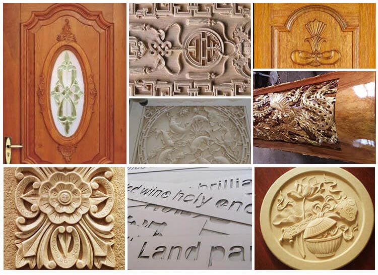 Routeur CNC de carvure de menuiserie en 3D avec 4 t&ecirc;te