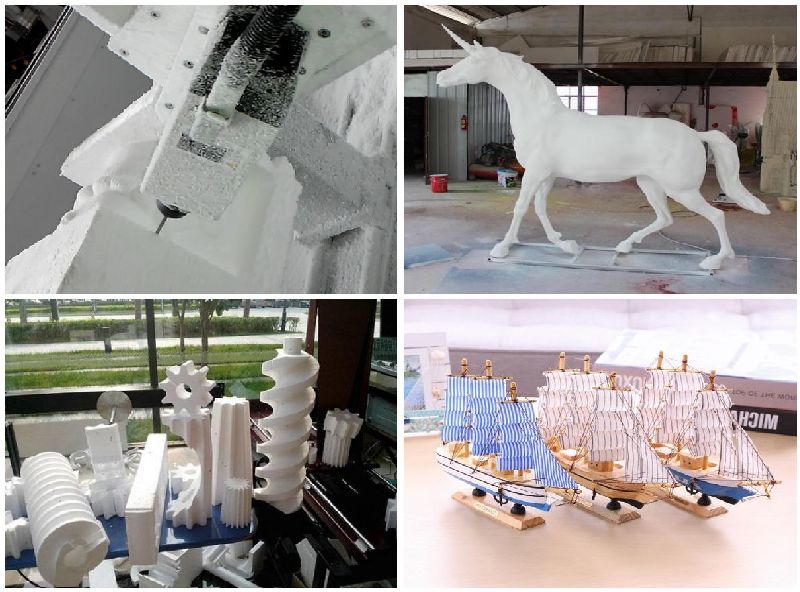 Couper la mousse Eva avec routeur CNC