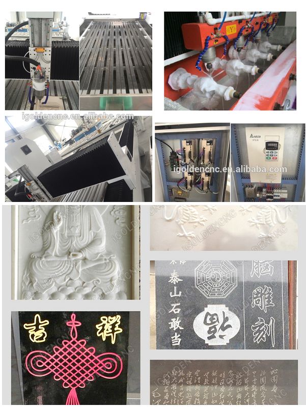 Machine de gravure en pierre CNC pour pierre