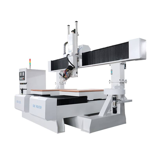 Double Tableau 4 Axe ATC CNC Router