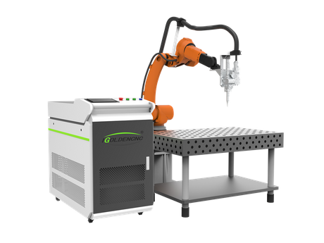 Système de machine de soudage laser robot