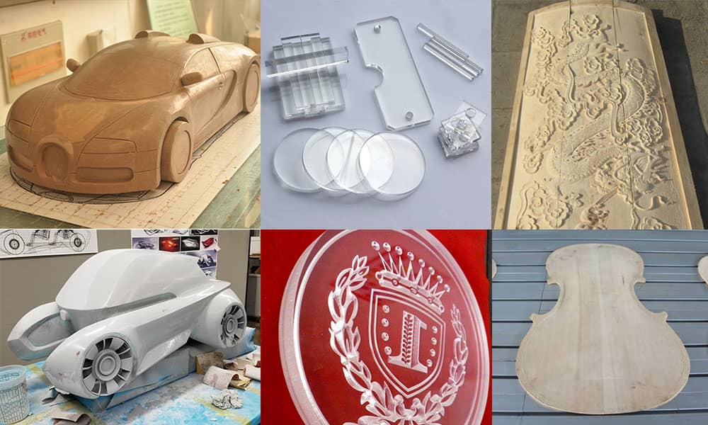 Sculpture en bois CNC