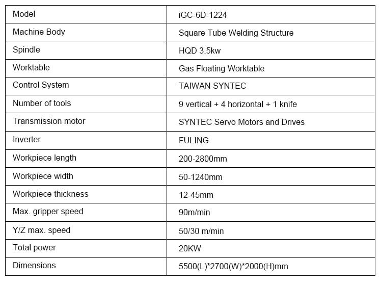 Machine de forage CNC automatique &agrave; six c&ocirc;t&eacute;s